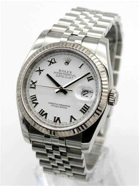 paci gioielli rolex|Rolex Datejust 36 mm Steel and Gold white dial .